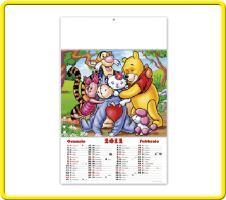 Art. 223 Calendario illustrato personalizzabile